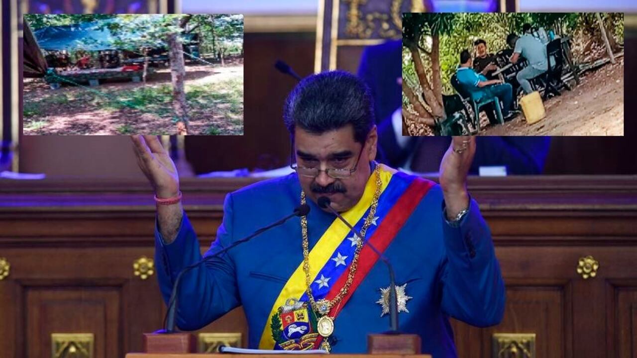 Maduro arremetió contra SEMANA por fotos del escondite en Venezuela de Márquez, Santrich, Romaña y el Paisa