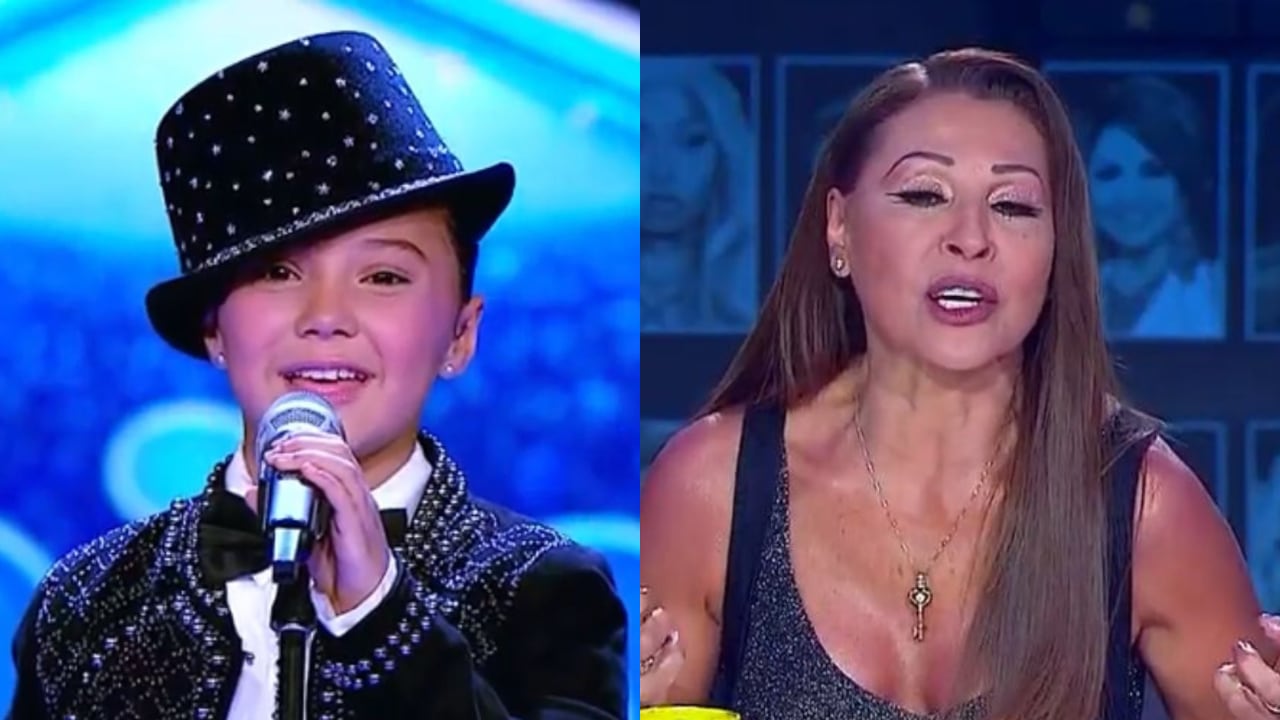 Yo me llamo: Mini Gloria Trevi se robó el corazón de Amparo Grisales.
