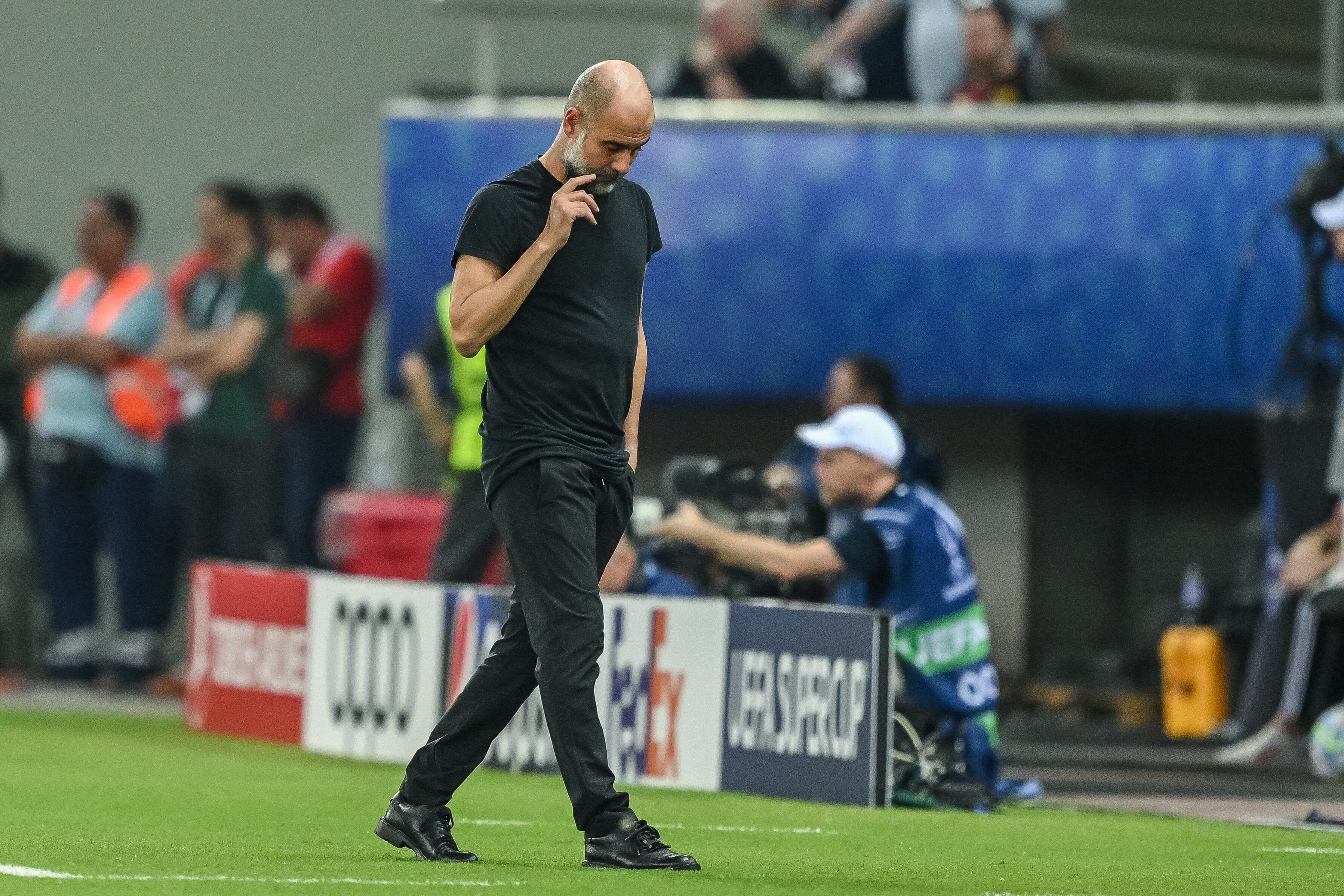 Pep Guardiola, técnico del Manchester City.