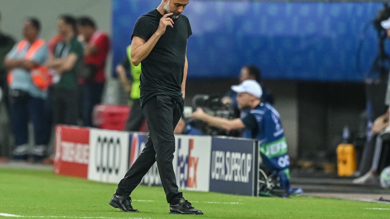 Pep Guardiola, técnico del Manchester City.
