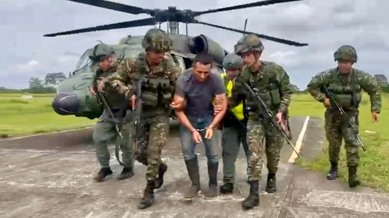 Autoridades capturaron a alias El Paisa, cabecilla logístico de la estructura Franco Benavides de las disidencias de las Farc.