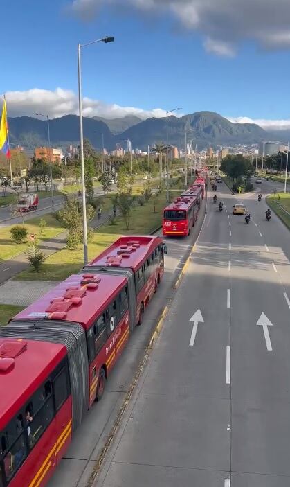 TransMilenio.