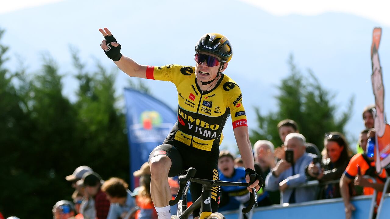 Jonas Vingegaard ganador de la etapa 3.