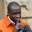 Benjamin Mendy celebró el veredicto este viernes