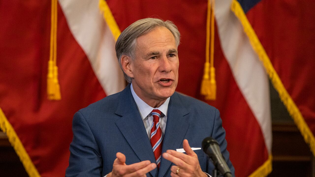 Gregory Wayne Abbott, actual gobernador del estado de Texas. (Photo by Lynda M. Gonzalez-Pool/Getty Images).