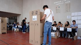 Elecciones presidenciales, votación en la ciudad de Cali. Urnas, voto, votaciones