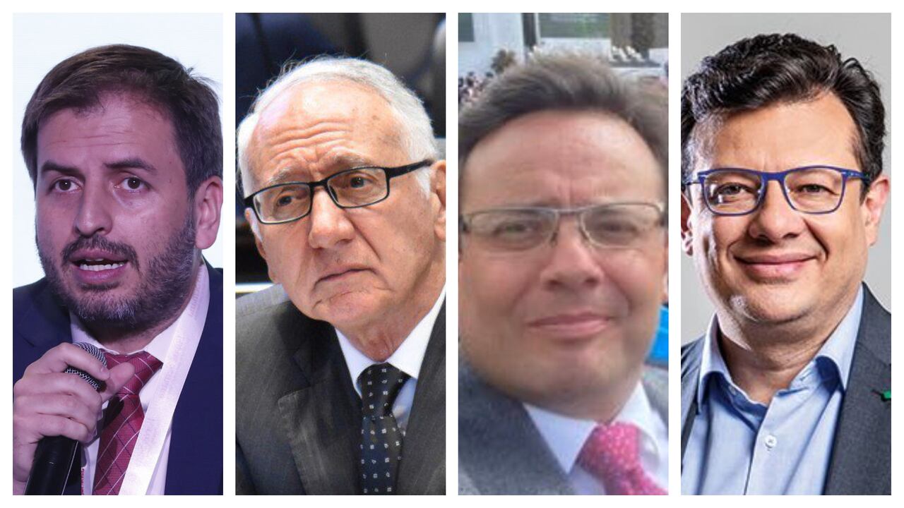 Andrés Forero, Guillermo Jaramillo, Juan Pablo Morris y Hollman Morris.