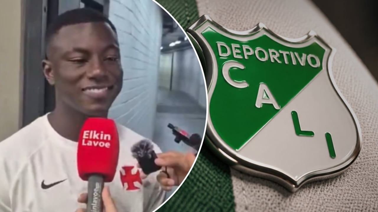 Marino Hinestroza, exjugador de Atlético Nacional, actualmente en Vasco da Gama de Brasil