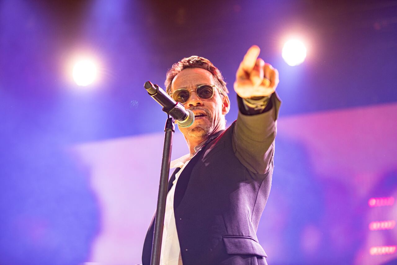 El salsero Marc Anthony es uno de los músicos que encabeza el cartel del festival Eterna en Medellín.