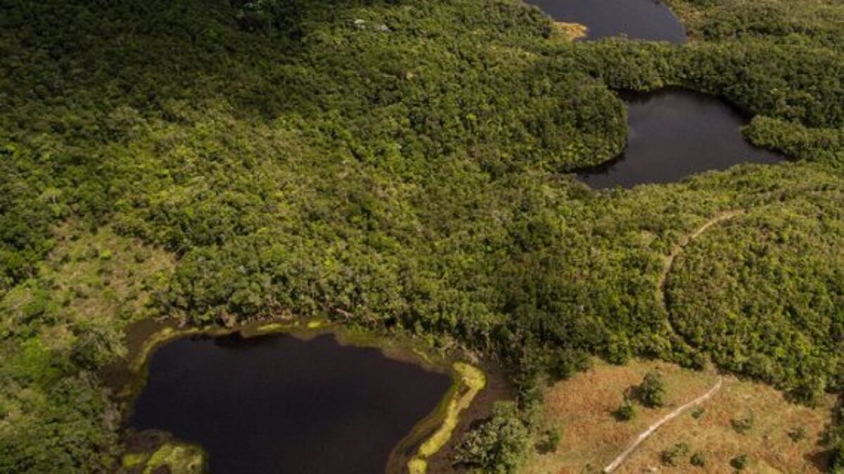 Laguna Negra en San Eduardo, Boyacá.