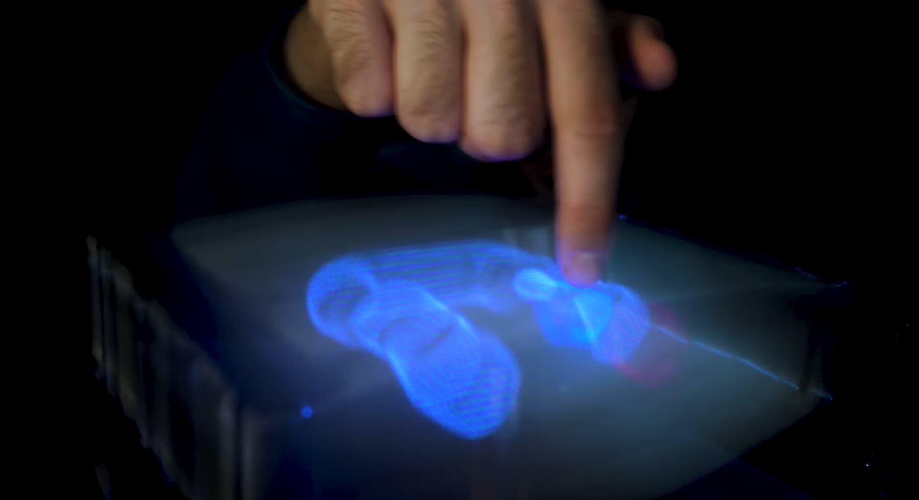 Un desarrollo innovador convierte imágenes flotantes en objetos manipulables.