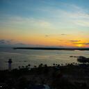 El malecón de Buenaventura, en el centro de la ciudad.