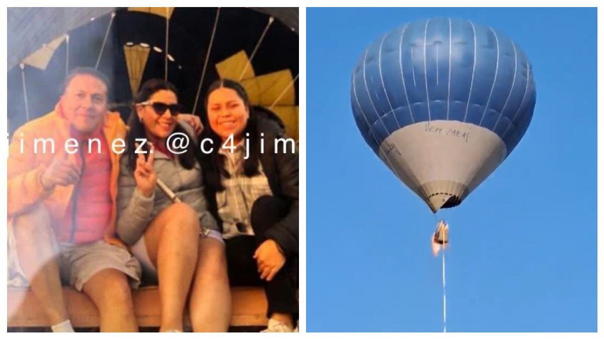 Víctimas del incendio en globo