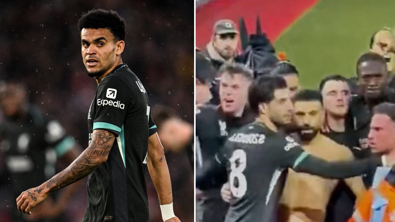 Gesto de Luis Díaz es viral entre la hinchada de Liverpool