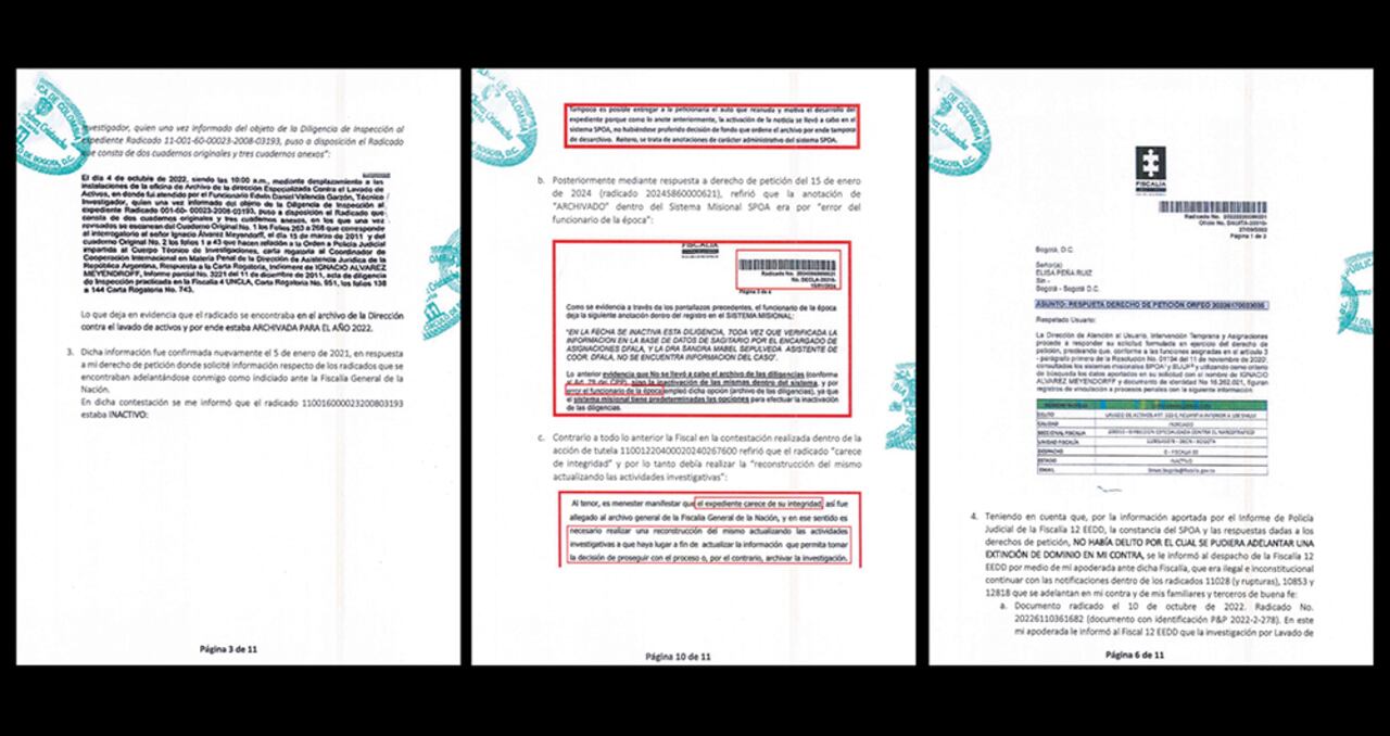 Documentos en poder de SEMANA demuestran que el caso por lavado de activos estaba archivado.