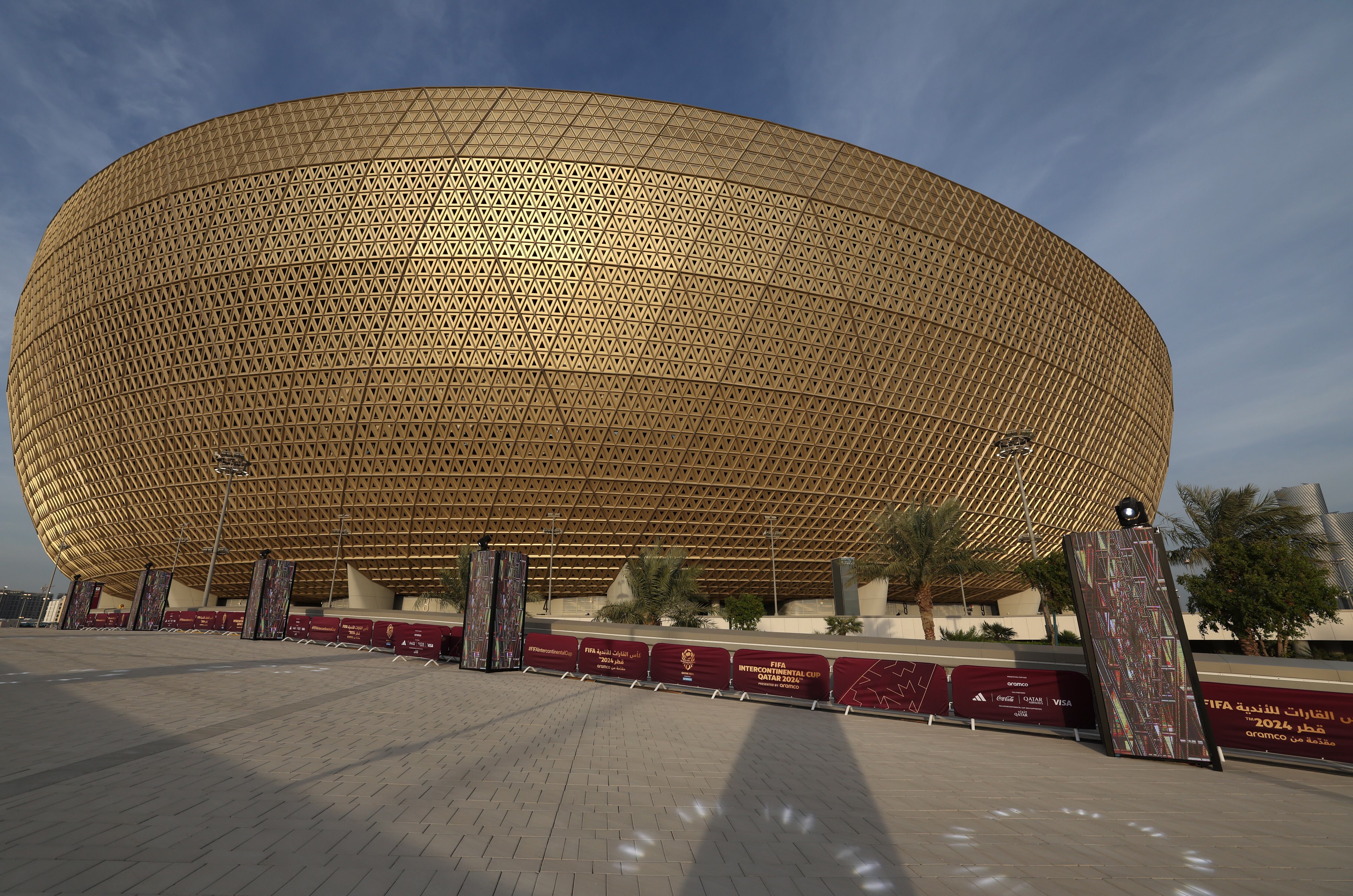 Estadio Lusail de Catar, el recinto deportivo donde Argentina se coronó como campeona del mundo en 2022.