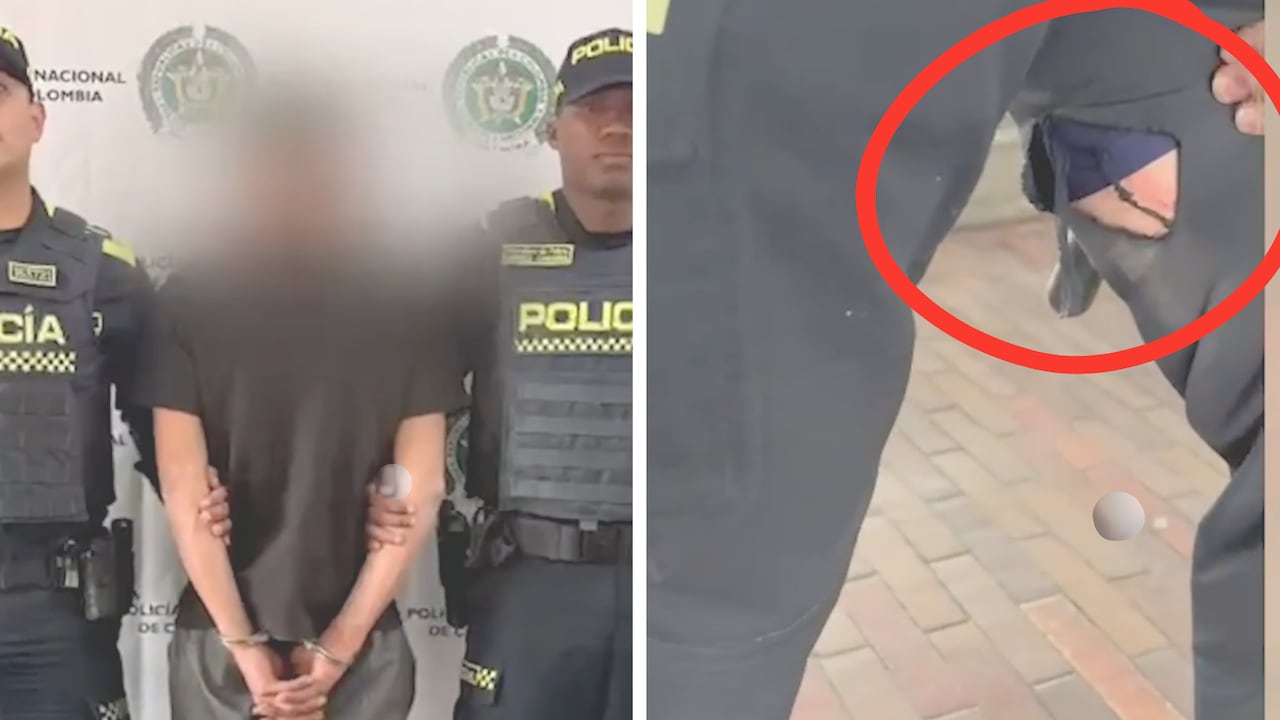 Hombre capturado en Ciudad Bolívar con una granada de fragmentación.