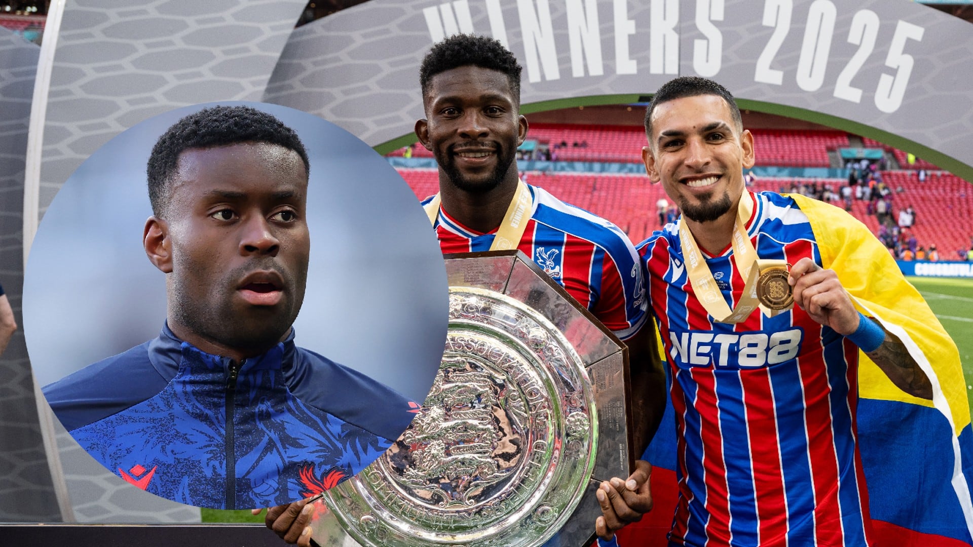 Marc Guehi, excompañero de Jefferson Lerma y Daniel Muñoz en el Crystal Palace.