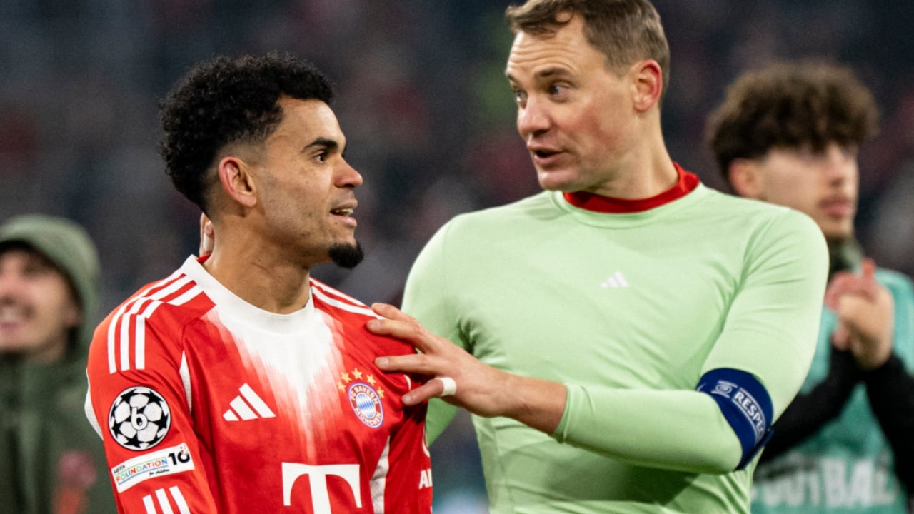 Luis Díaz y Manuel Neuer.