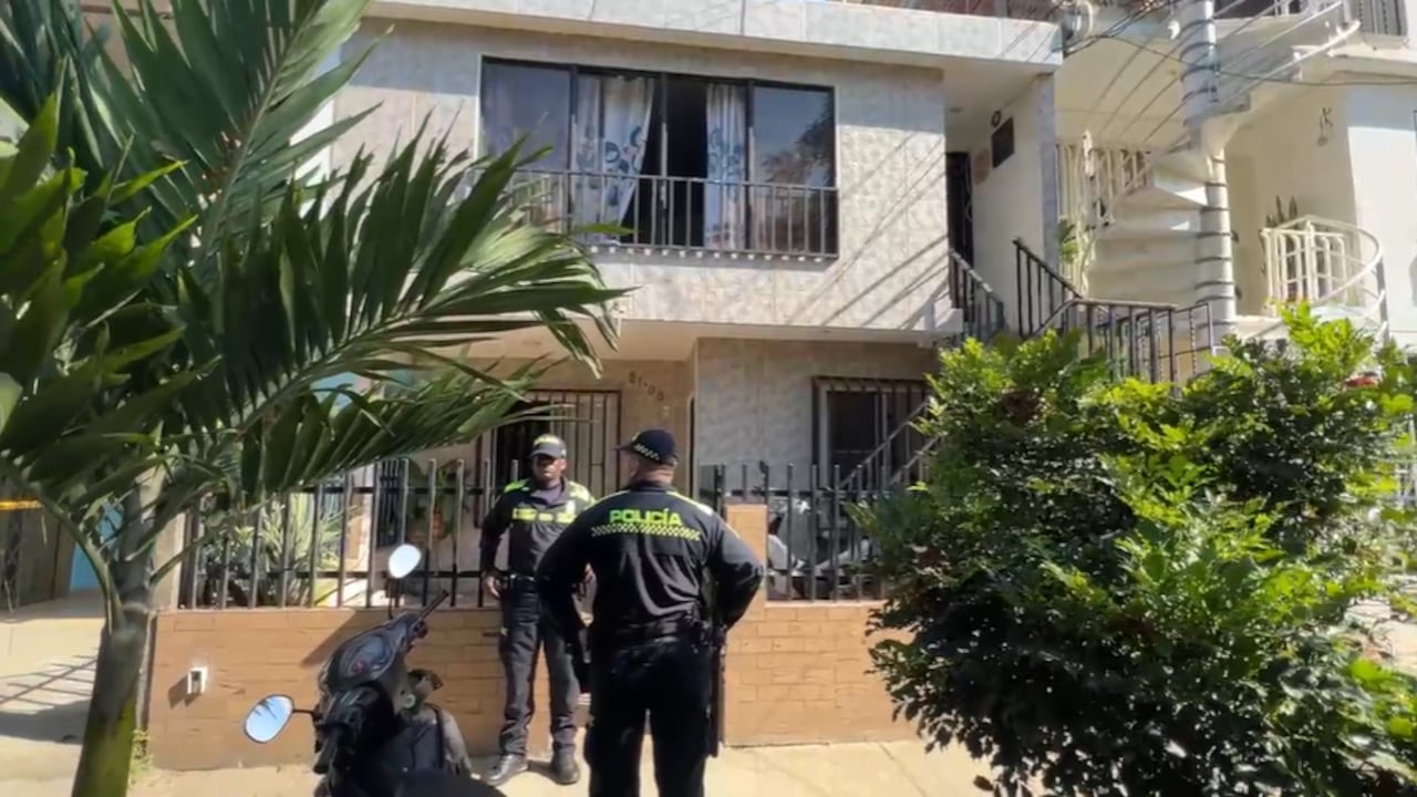 Policía de Cali frustró un robo a una casa del barrio Comfenalco, uno de los ladrones murió al enfrentarse a los uniformados.