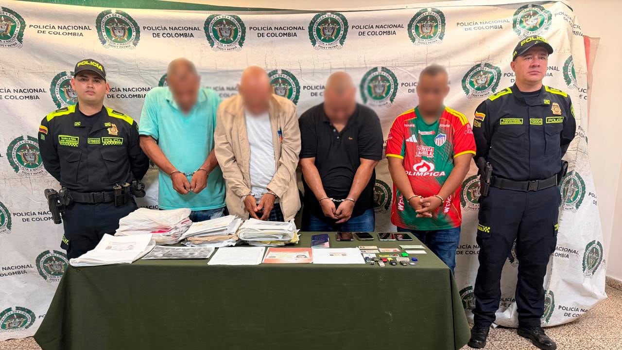 Capturados por tráfico de migrantes.