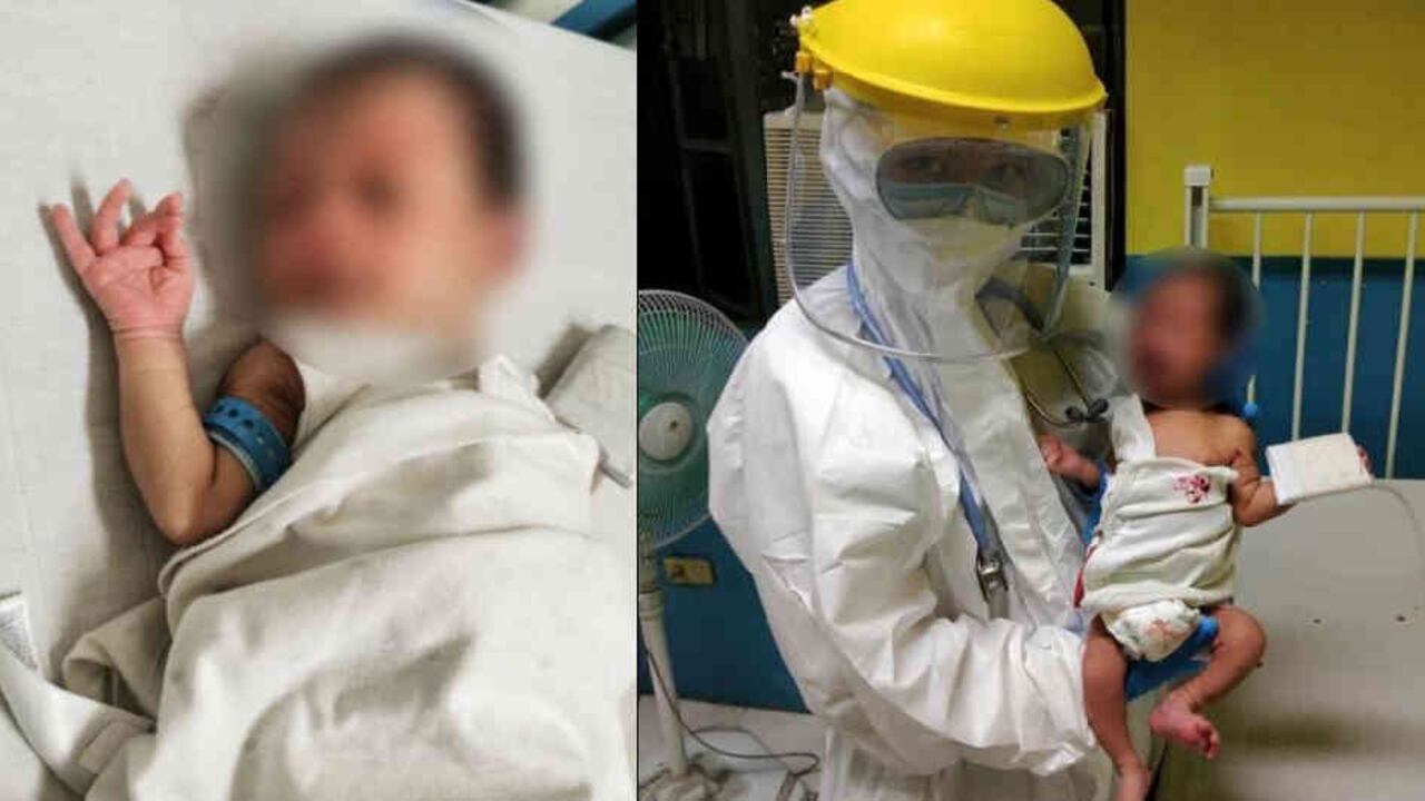 Bebé de 16 días de nacido superó el coronavirus