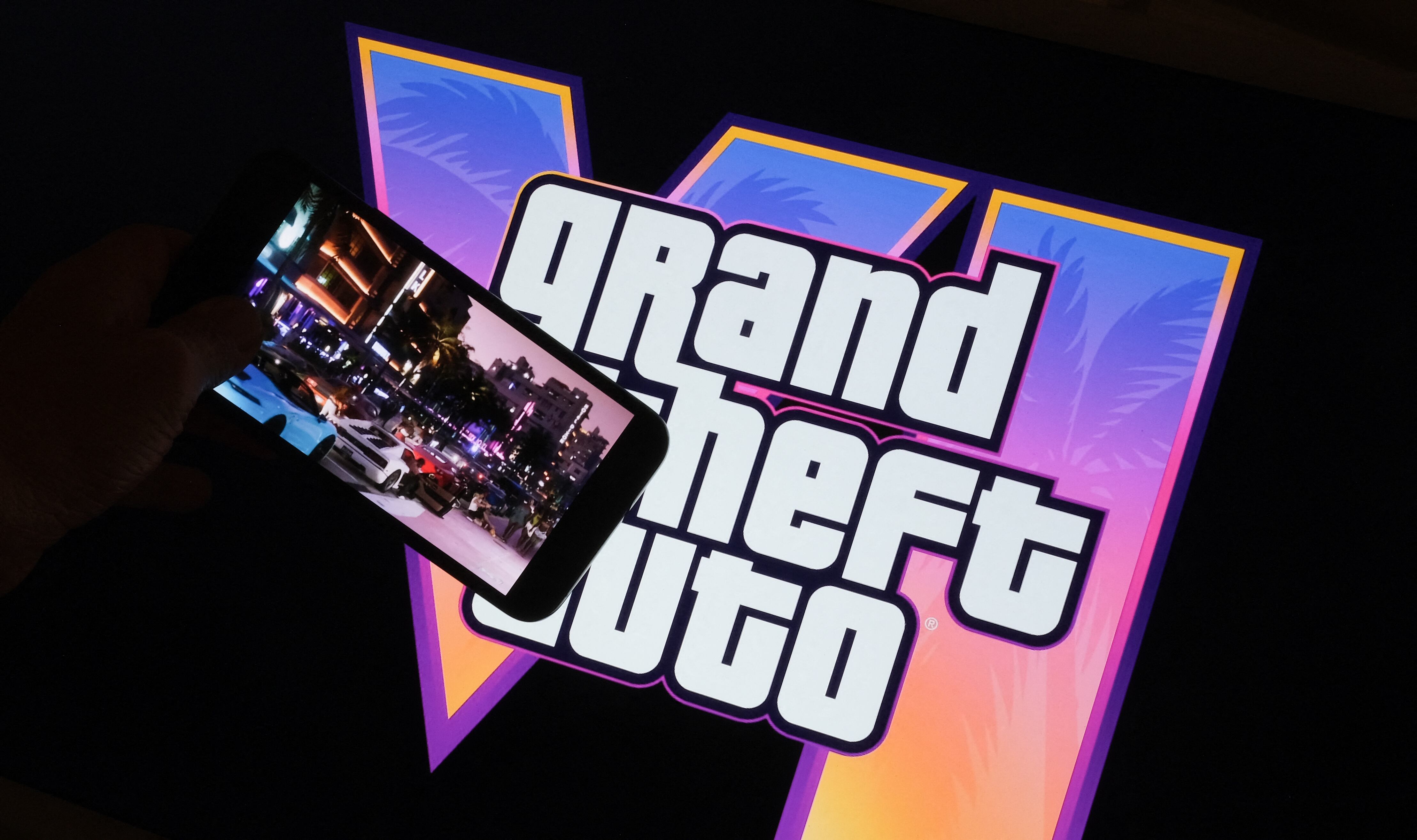 Trece años de espera están a punto de terminar: el videojuego "Grand Theft Auto VI", la última entrega de la saga del estudio estadounidense Rockstar Games, se podrá reservar a partir del 25 de junio de 2026 y se perfila como el mayor lanzamiento de un producto cultural de la historia. Foto: Chris DELMAS / AFP.