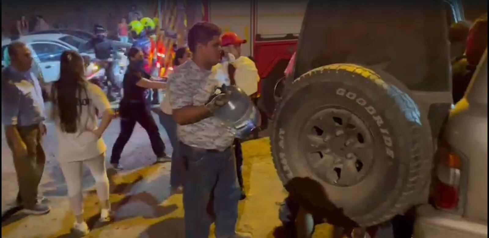 Así se ha documentado este fuerte incendio.