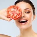 Cuidado de la piel con tomate