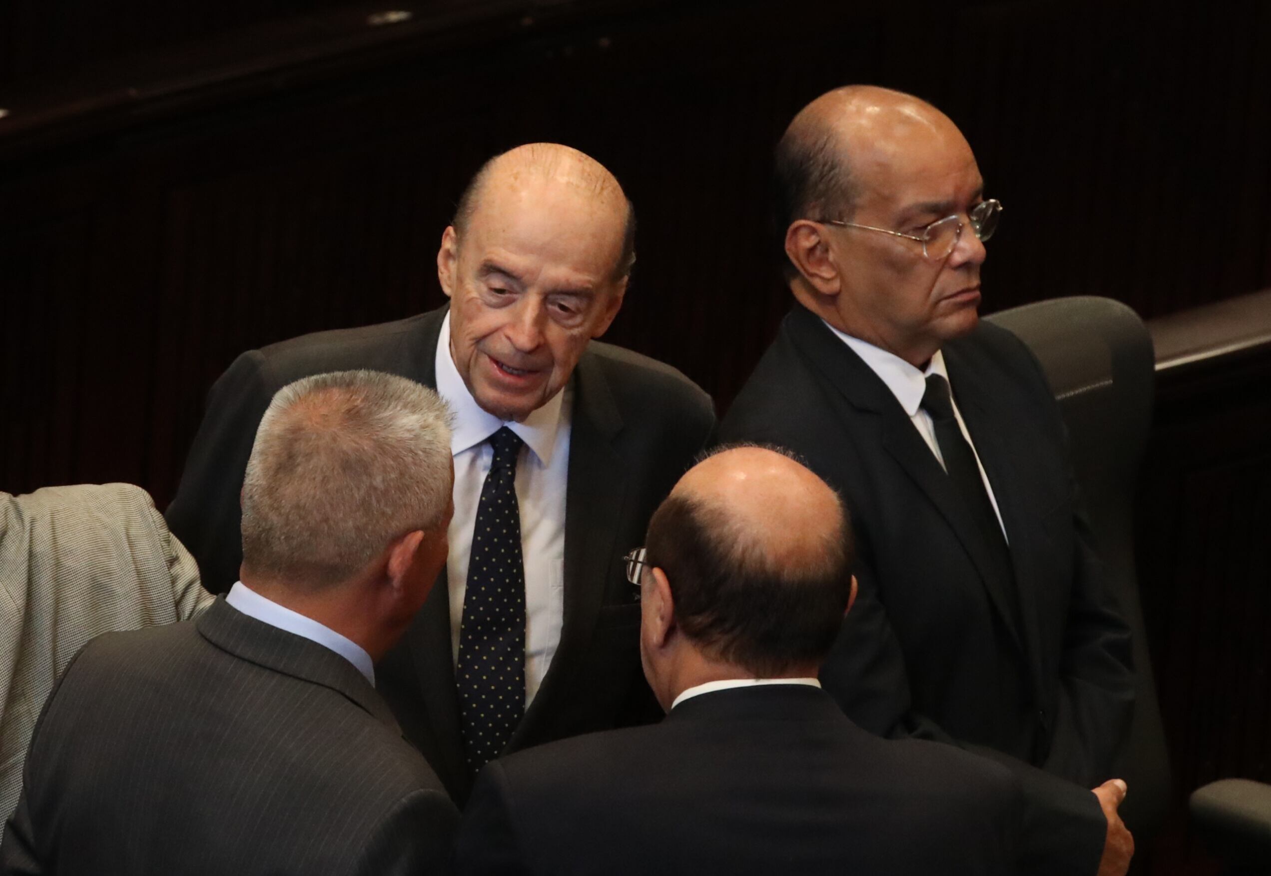 Homenaje póstumo en el Capitolio Nacional al senador Miguel Uribe Turbay.