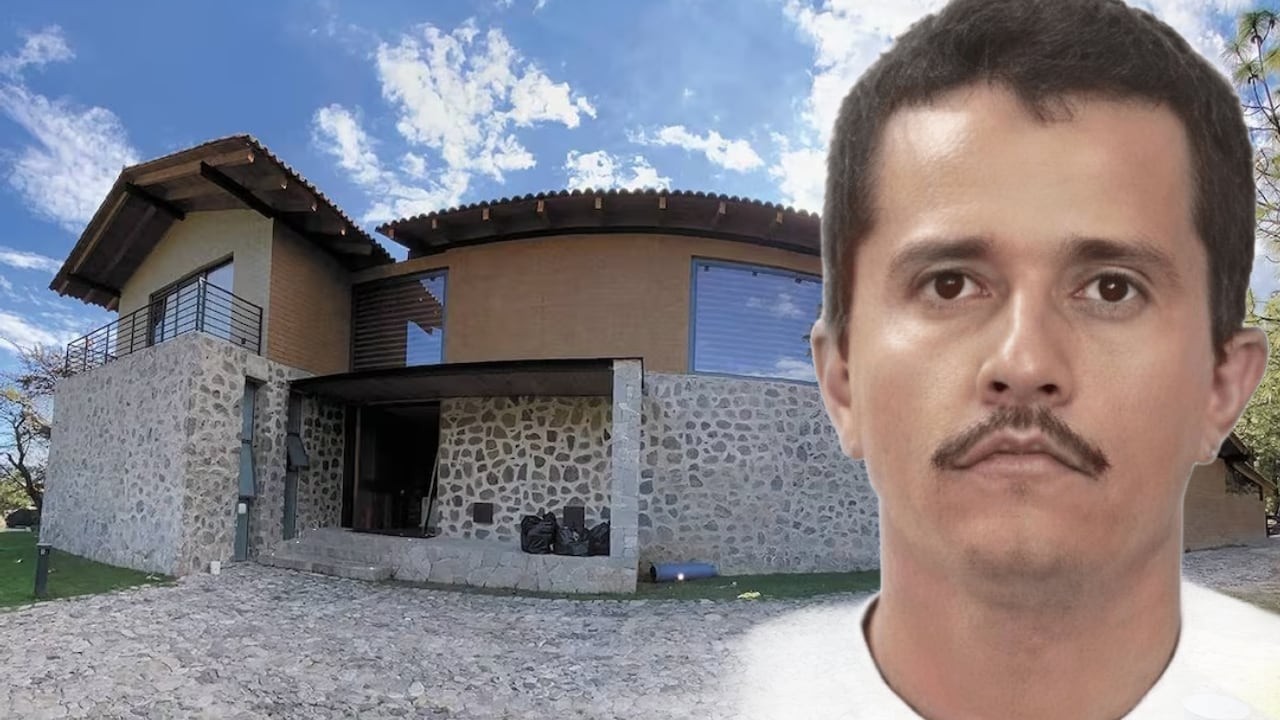La casa donde fue dado de baja El Mencho.
