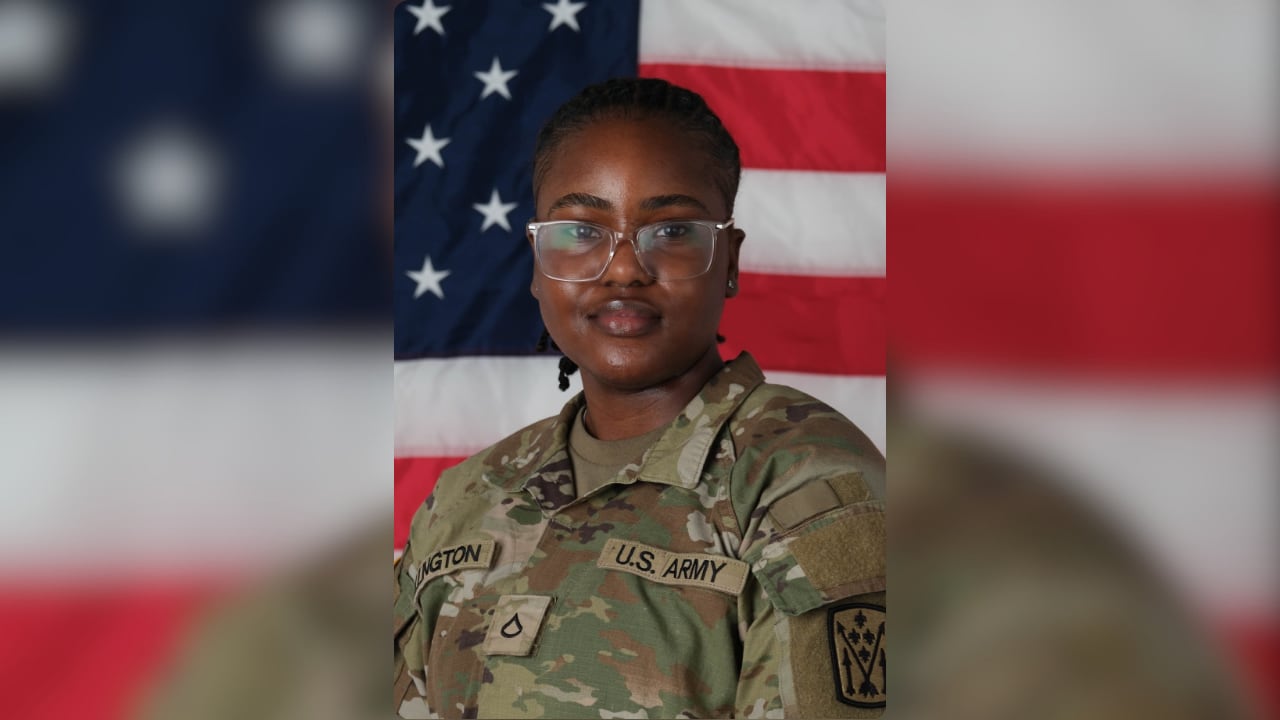 Mariyah Symone Collington, soldado estadounidense fallecida.