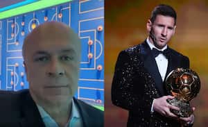 El periodista colombiano se mostró inconforme ante el premio otorgado a Messi.