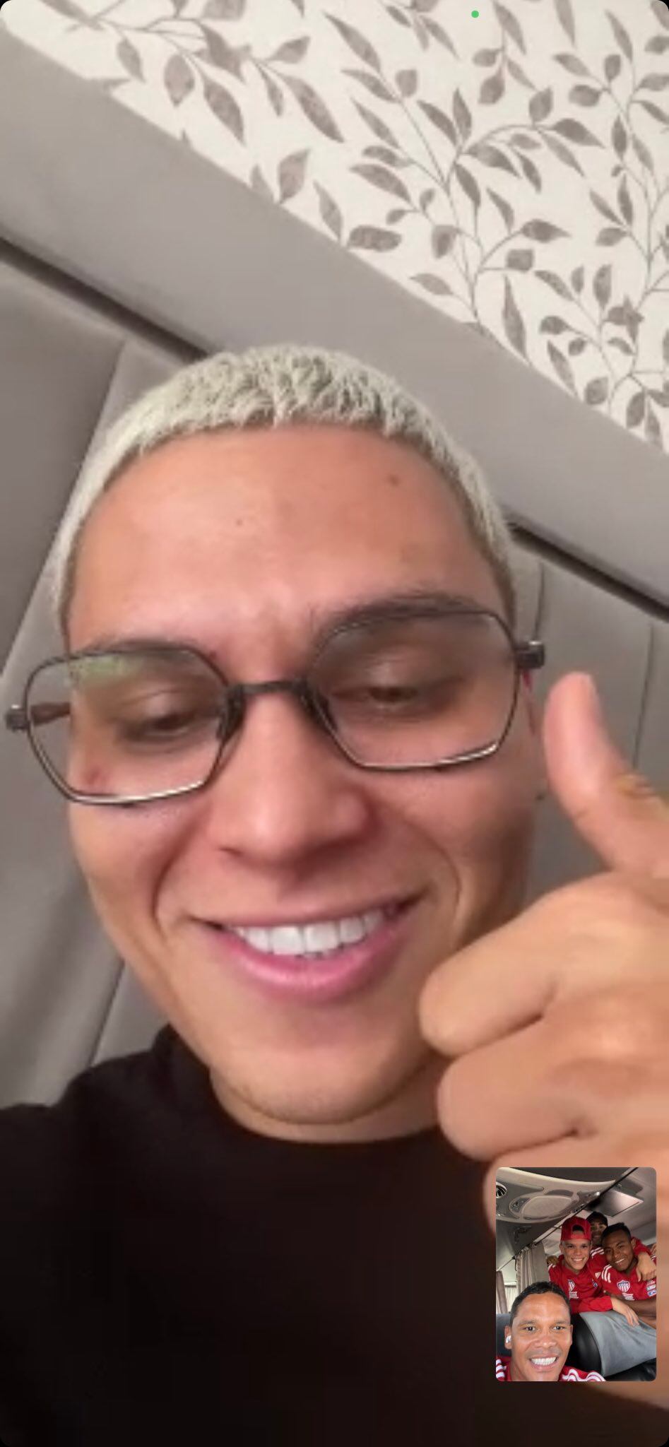 Juan Fernando Quintero, sonriente tras confirmar su llegada al Junior