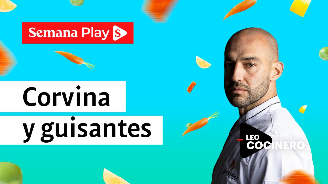 Receta de corvina y guisantes | Leonardo Moran en Cocina Saludable