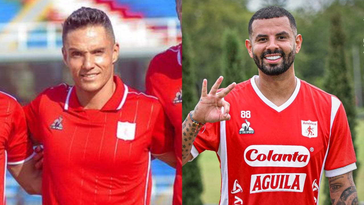 Lucas González y Edwin Cardona.