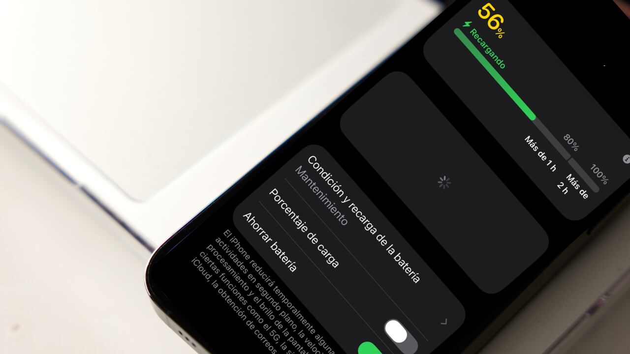 Cómo ver cuánto tiempo dura en cargar la batería.