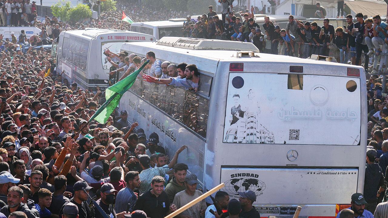 Primer punto del acuerdo del plan de "cese al fuego" de Trump