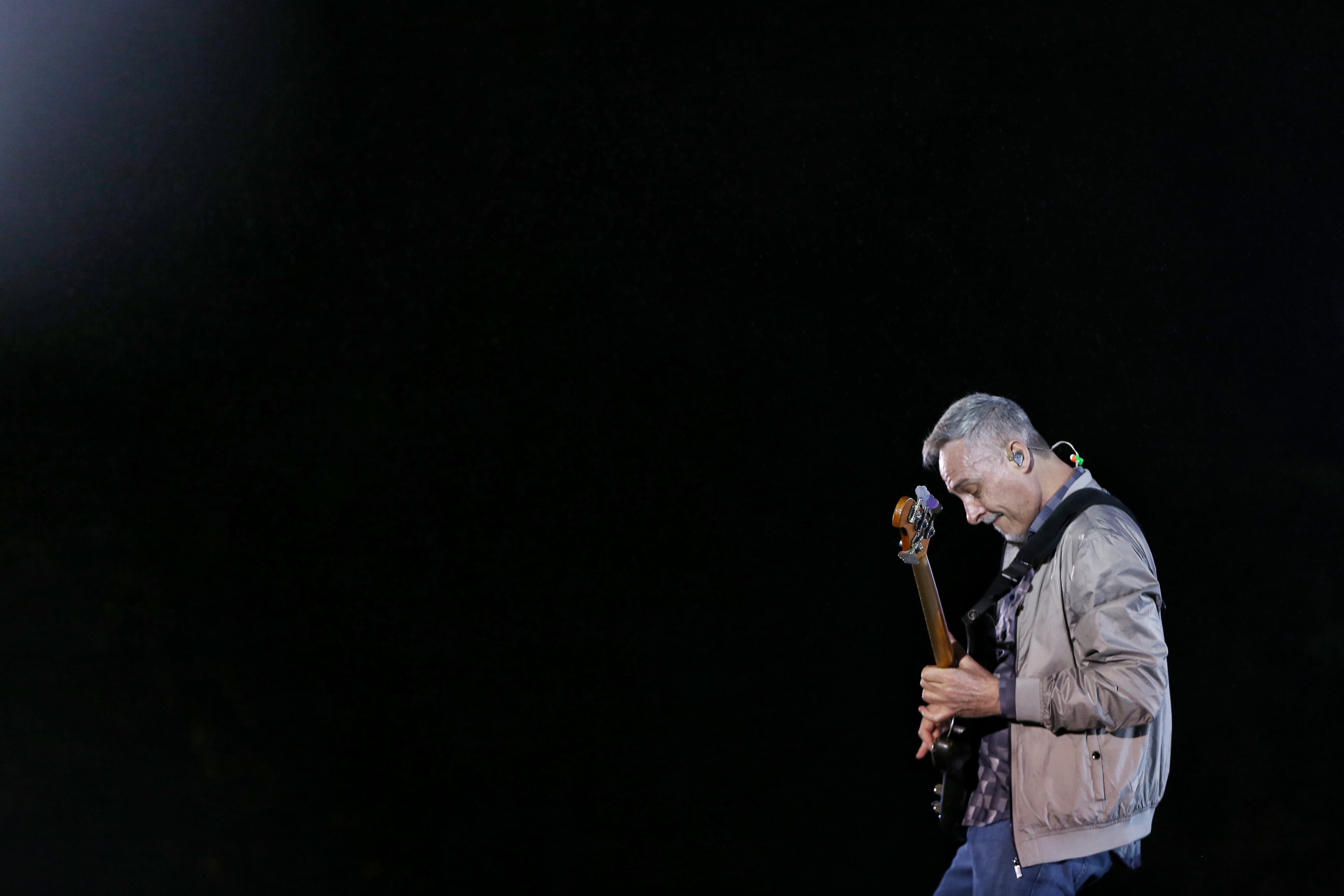 Bogotá, Julio 01 de 2019. Rock al Parque 2019, Segundo día. Banda: Pedro Aznar. (Colprensa - Álvaro Tavera)