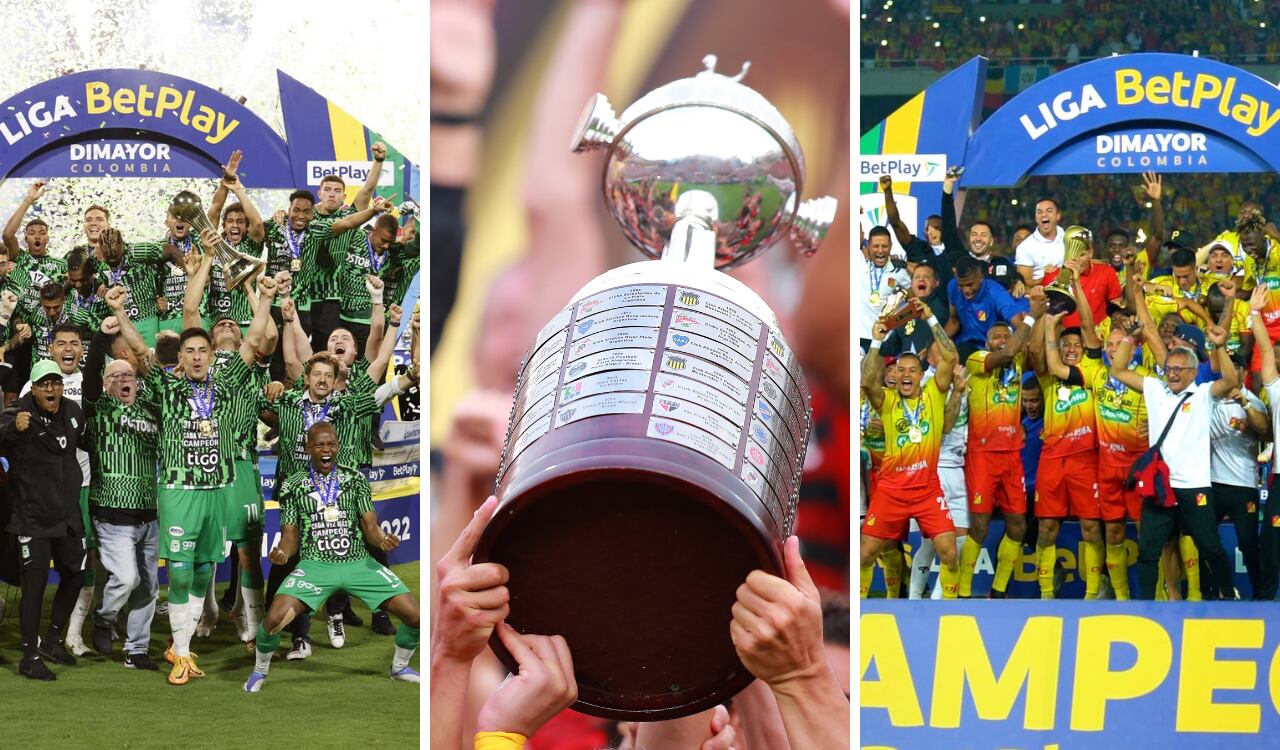 Millonarios por título de Copa y DIM por reclasificación, también harán parte.