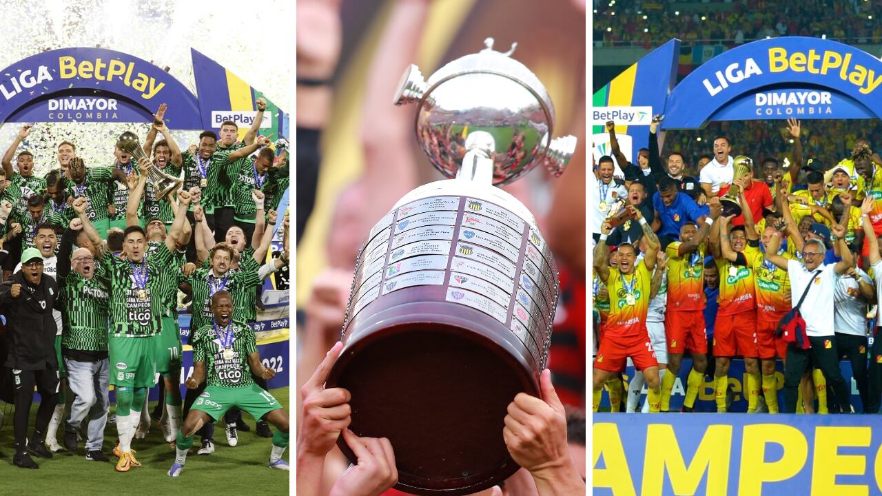 Millonarios por título de Copa y DIM por reclasificación, también harán parte.