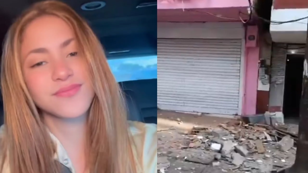 Shakira habló del terremoto en Colombia.