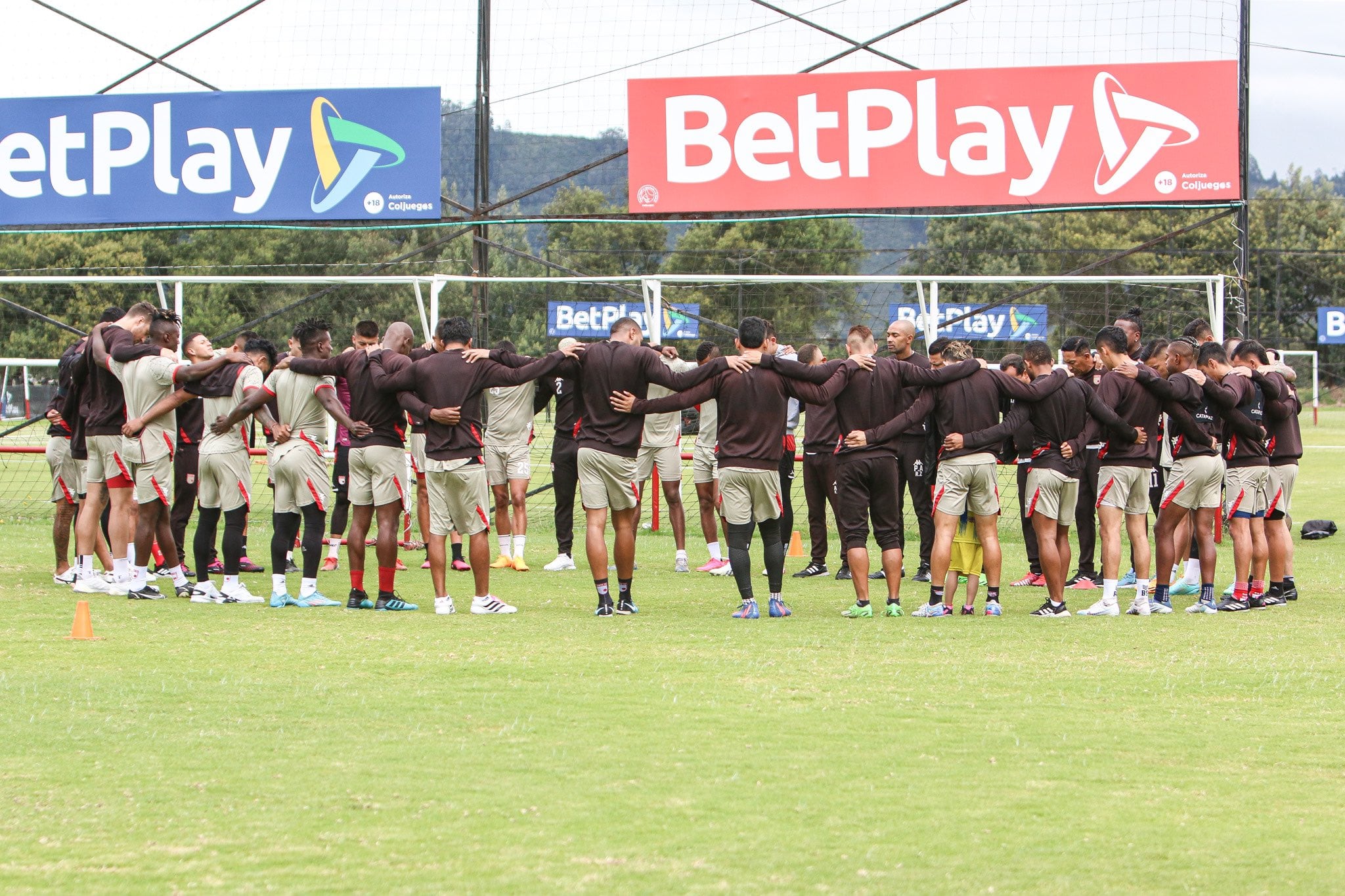 Entrenamiento de Independiente Santa Fe