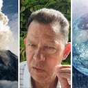 Las erupciones volcánicas tendrían un efecto temporal sobre el calentamiento, según Henríquez.