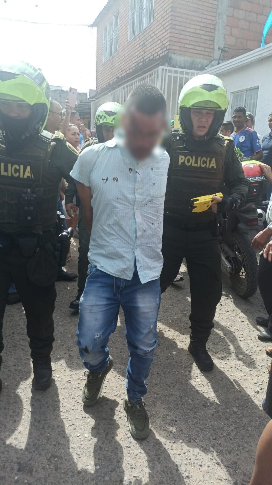 El hecho tuvo lugar en el barrio La Cumbre.