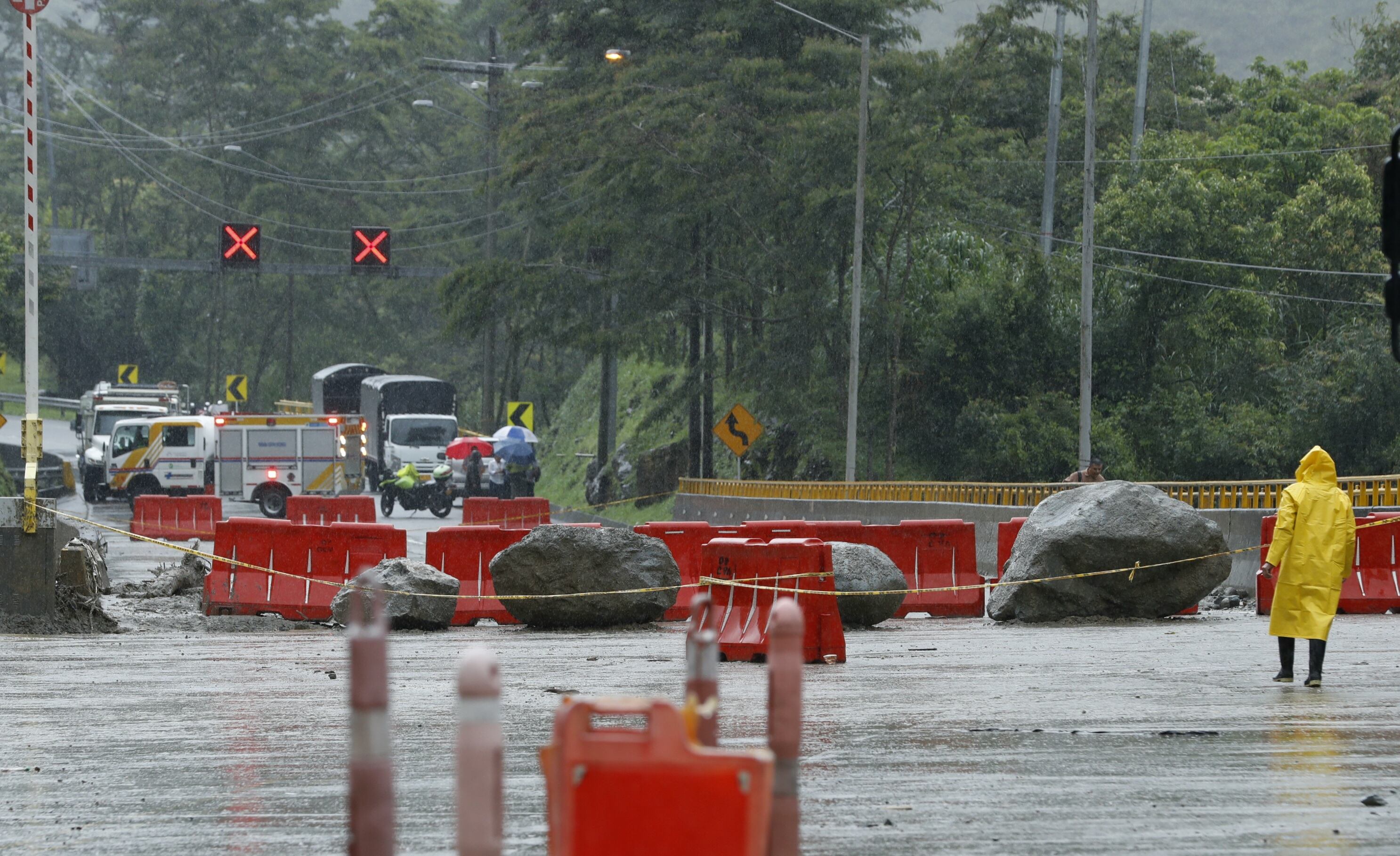 Avalancha en Quetame, Cundinamarca