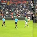 James Rodríguez salió directo al camerino tras caer con Pumas