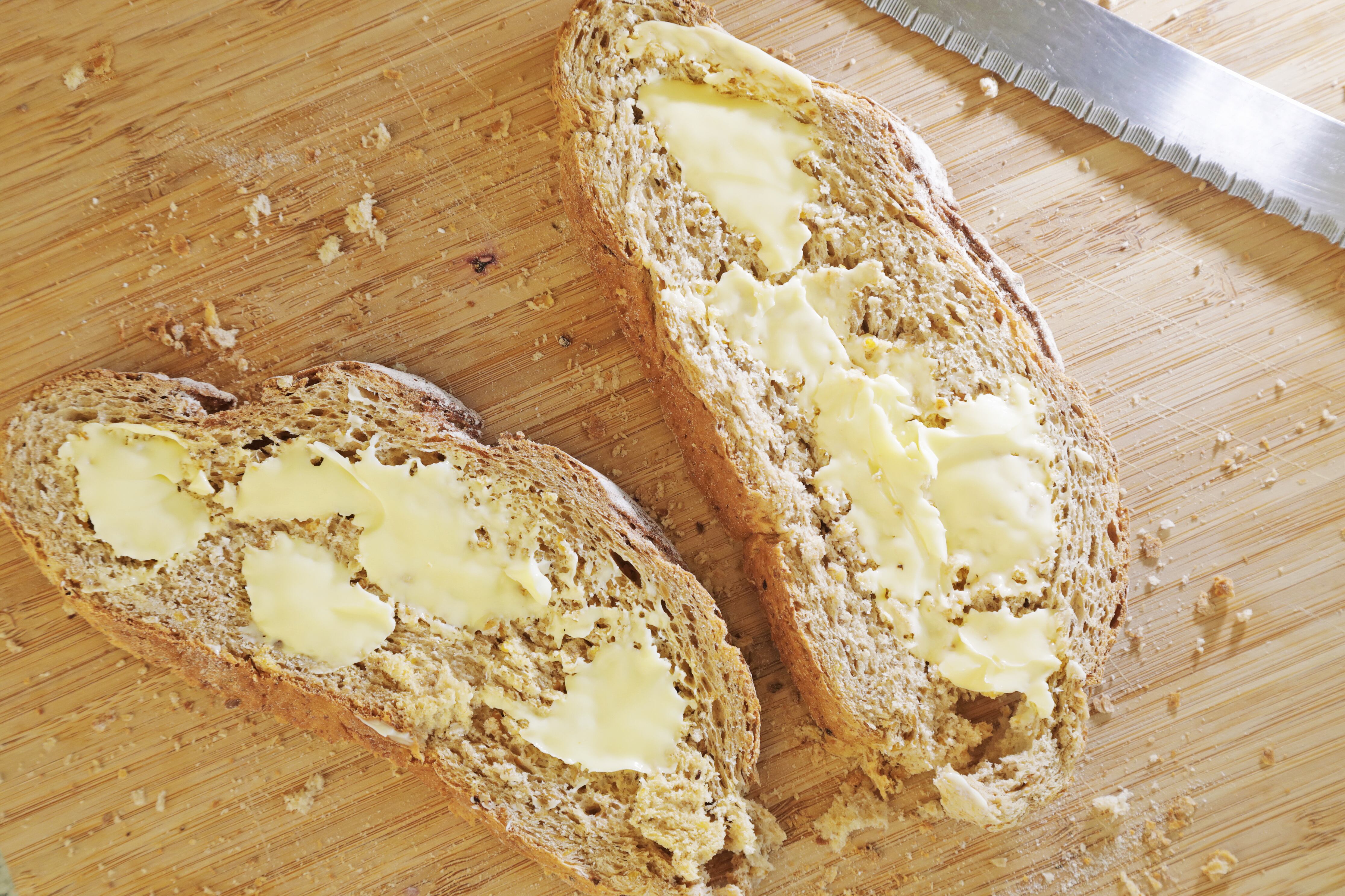 El alto consumo de pan blanco es perjudicial.