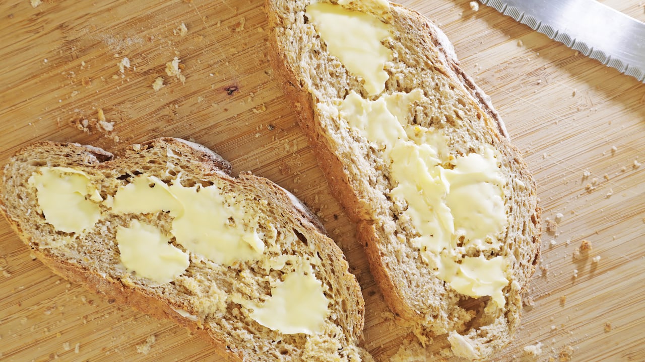 El alto consumo de pan blanco es perjudicial para la salud.