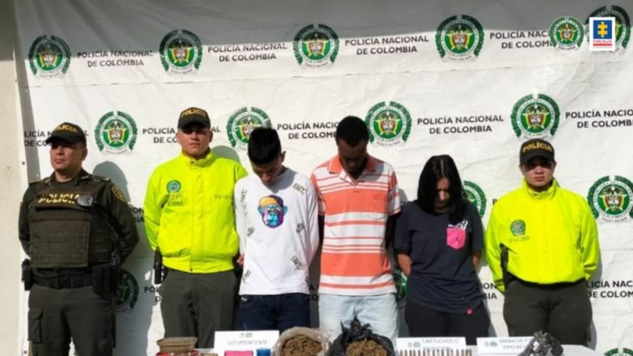 Los dos hombres y la mujer fueron cobijados con medida de aseguramiento por un juez penal de Palmira.